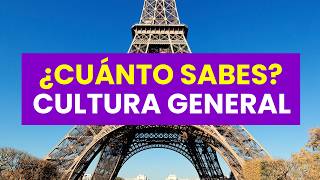 Examen de CULTURA GENERAL Sin Opciones 🤓🧠 - ¿Cuánto Sabes de Cultura General? ✅ [4]