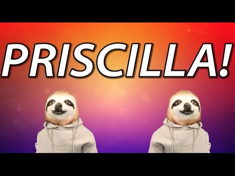 HAPPY BIRTHDAY PRISCILLA! - SLOTH HAPPY BIRTHDAY RAP