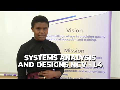 MPUMALANGA TVET's COVID-19 Learner Support Program EP19 - Systems Analysis And Designs NCV - L4