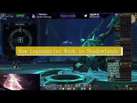How Legendaries Work in Shadowlands - WoW Shadowlands Beta