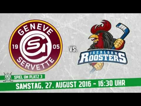 27-08-2016 HC Genf-Servette vs Iserlohn Roosters 5:4