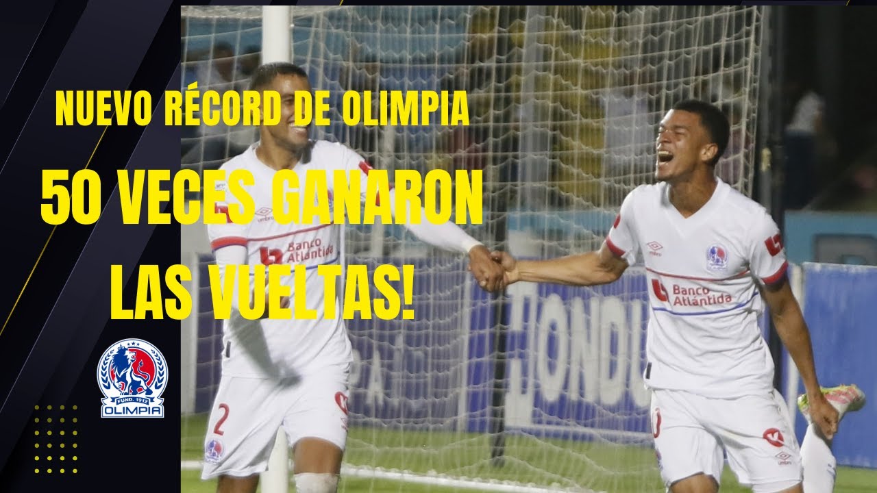 50 veces que Olimpia ganó las vueltas
