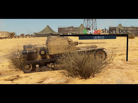 The L3/33 CC experience | War Thunder
