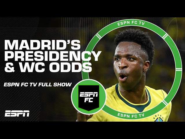Impact of Real Madrid's president election 👀 + Argentina & Brazil's World Cup preparation | ESPN FC