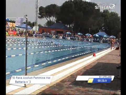 Serie 3 dei 50 Rana  Assoluti Femmine Master - 11 Memorial Andrea Bettiol