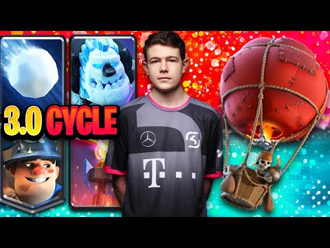 🤩INSANE CYCLE! 3.0 BALLOON CYCLE DECK! Clash Royale