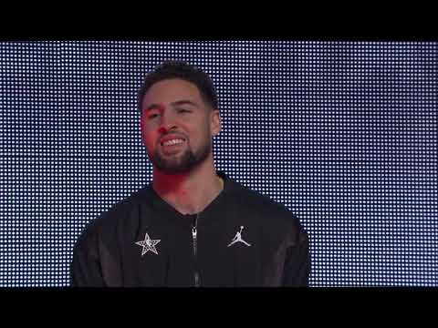 Warriors Introduced at 2019 NBA All-Star Game