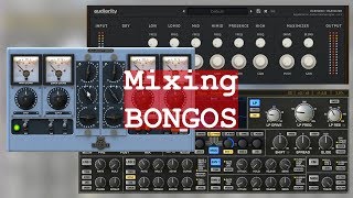 Mixing Cuban BONGOS feat. Amhed Mitchel