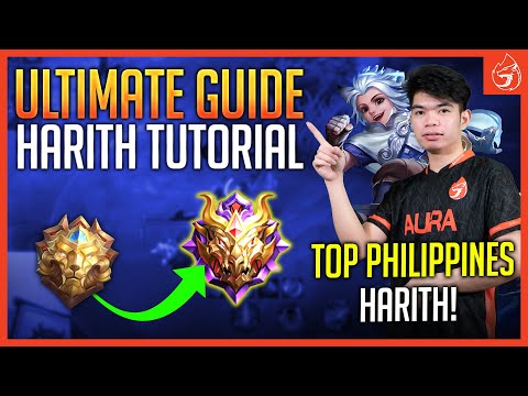 HARITH SUPPORT TUTORIAL ( HOW TO GET UNLI DASH WITHOUT BUFF IN EARLY GAME )