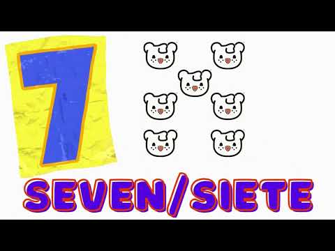 Count 1 to 20 English and Spanish | Kids Learning Video | Hi Kikko Kids