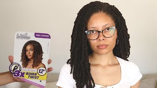 Lulutress Bomb Twist Crochet Hair - 12 inch crochet braids