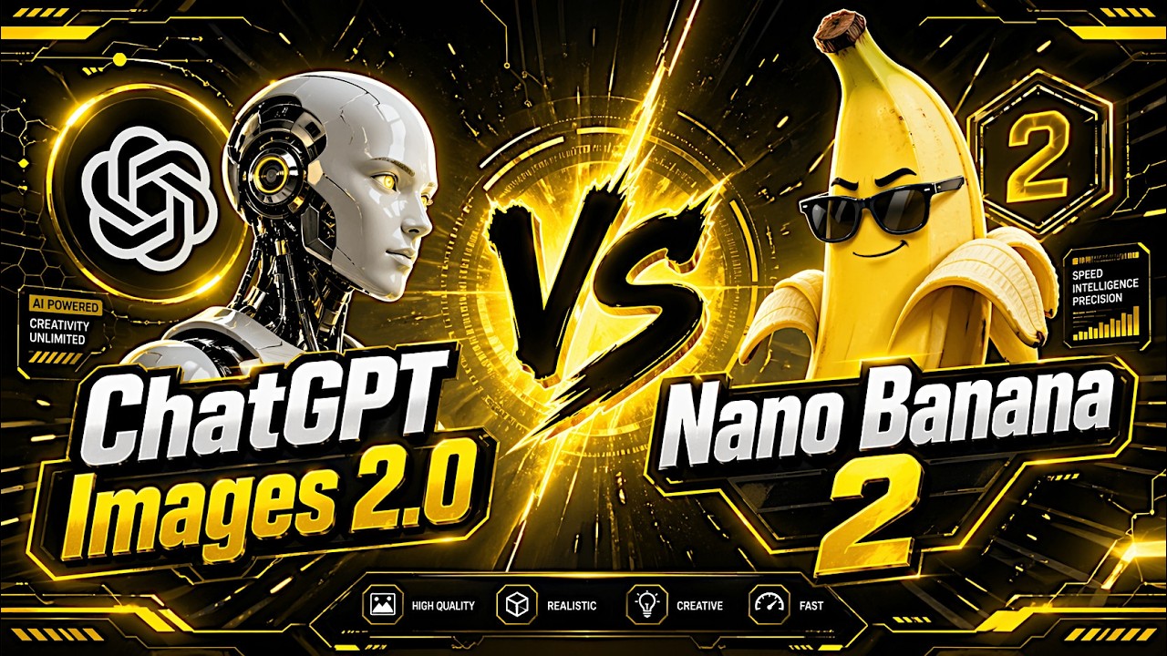 เปรียบเทียบ AI สร้างภาพ: ChatGPT Images 2.0 VS Nano Banana 2 ตัวไหนดีกว่ากัน? (2026)