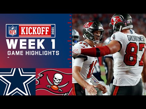 Dallas Cowboys vs. Tampa Bay Buccaneers | Week 1 2021 Game Highlights