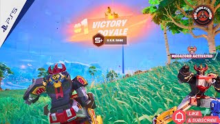 Fortnite Chapter 6 season 4 Power Rangers Gameplay on PS5 - 4K Ghost Busters