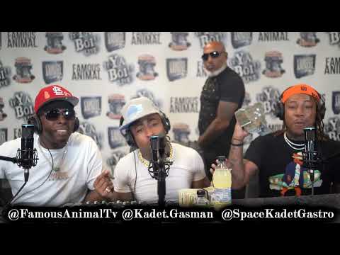 Memphis Rappers Space Gang Stops by Drops Hot Freestyle on Famous Animal Tv
