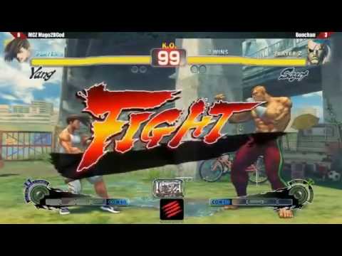 [TGS2014] USF4 Mago (Yang) vs. Bonchan (Sagat) [Semi Final]