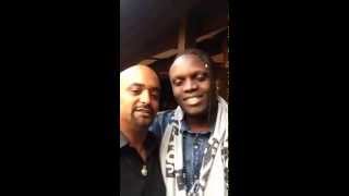 Wazimu & MC Kriss Darlin!  Hey, isn't that Eazy B over there???