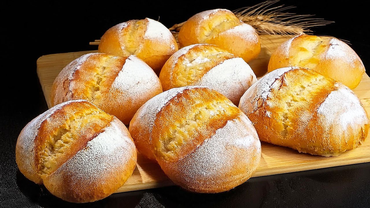 Forget all the recipes! Flour and water – and you have incredible bread at home!