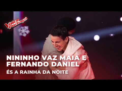Nininho Vaz Maia e Fernando Daniel - "És a Rainha da Noite"| Gala de Natal | The Voice Portugal 2024