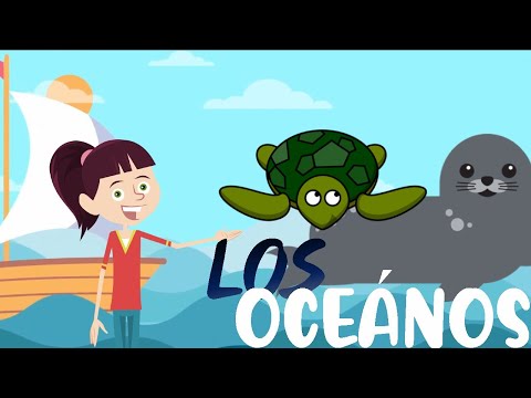 LOS OCEÁNOS PARA NIÑOS l vídeo educativo para niños