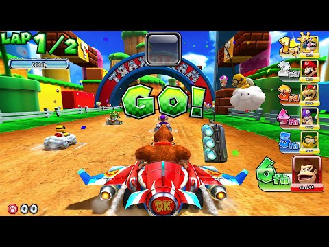 Mario Kart Arcade GP DX 1.18 (English) - 150cc Mirror (Super Difficult) Toad Cup Races | UHD