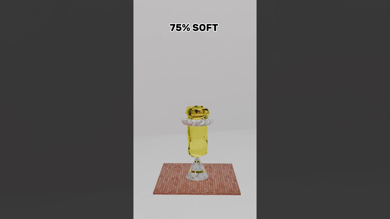 0% vs 25% vs 50% vs 75% vs 100%  #3d #3danimation #creativeblender #animation #asmr