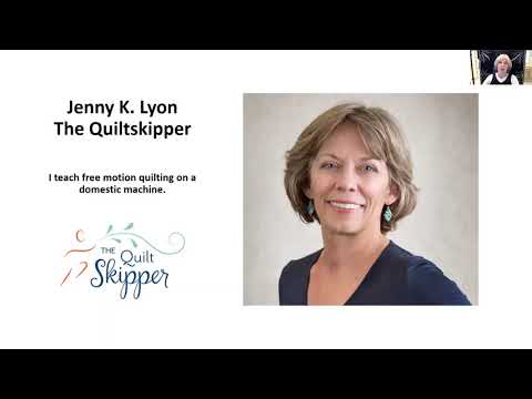 Jenny K. Lyon, the Quiltskipper: Workshops and Lectures virtual and in-person