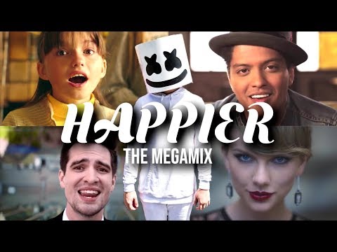 HAPPIER (The Megamix) | Ft. Ariana Grande, BTS, Selena Gomez, Rita Ora, Charlie Puth & More!!!
