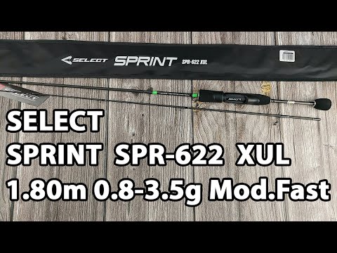 Спінінг Select Sprint 622XUL 1.86m 0.8-3.5g Mod.Fast