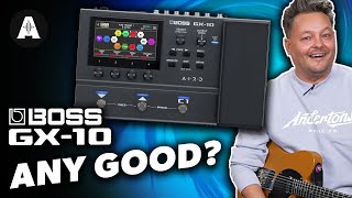 Video thumbnail for New Compact Guitar Multi FX From Boss!? - Boss GX-10 by Andertons Music Co