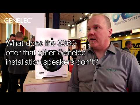 #ISE2019 | What are the main applications of the new S360 high-SPL loudspeaker?