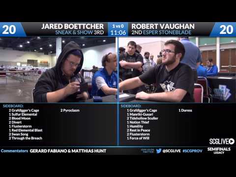 SCGProv - Leg - Semifinals - Jared Boettcher vs Robert Vaughan