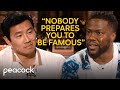 Kevin Hart Simu Liu Talk About What Fame Is Really Like Hart To Heart