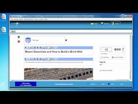 Part of a video titled Uploading SCORM Files into learning Management Systems (D2L)