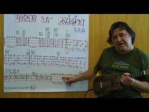 Fingerstyle Ukulele Lesson #75: LOSING MY RELIGION (R.E.M)