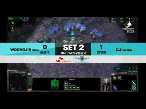 SPL [02.24] Free(Woongjin) vs Bong(CJ) 2SET / WCS Cloud Kingdom LE - Starcraft 2,esportstv