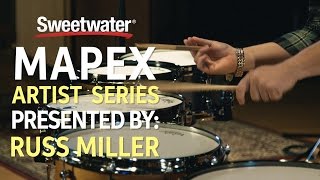 Mapex Black Panther Artist Series Snare Drums Demo
