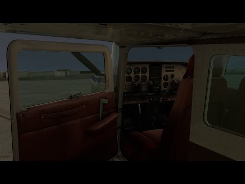 Carenado Cessna 182 RG RNAV approach to minimums in Microsoft Flight Simulator 2020