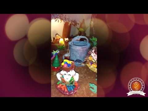 Bhavesh Dave Home Ganpati Decoration Video