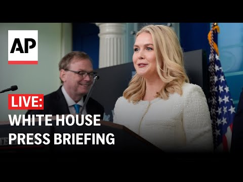 LIVE: White House press briefing