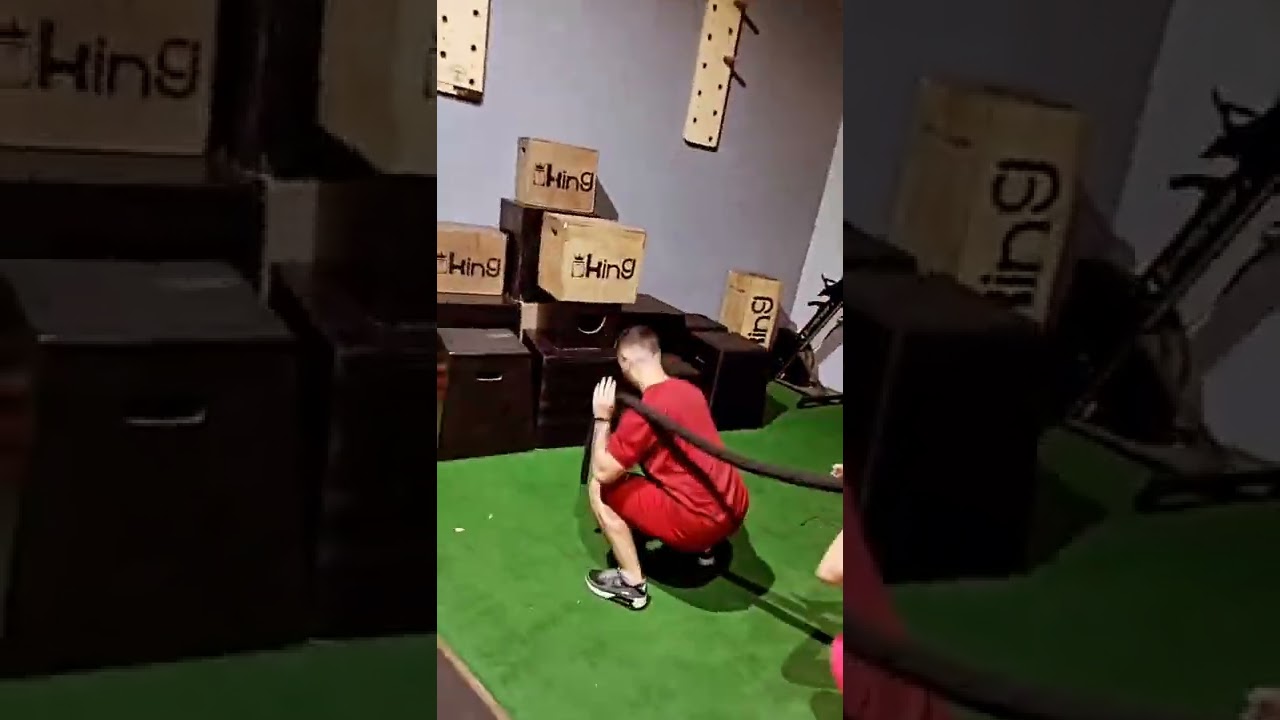 Aquecimento Lúdico com corda naval