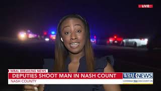 Deputies shoot man in Nash County