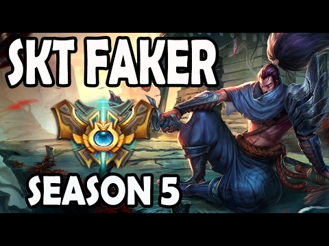 SKT T1 Faker Yasuo vs Talon MID Ranked Challenger Korea
