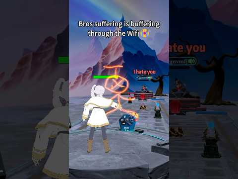 I can feel bro’s pain through the VR in War of Wizards #vr #vrgame #vrgames #quest2 #vrgamer