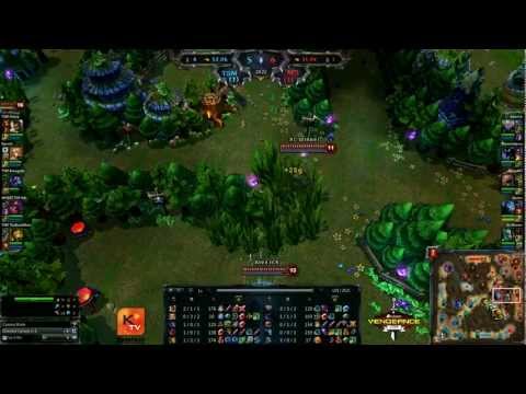 [LOL] Team SoloMid vs Moscow5 map 3 - LB Semi Final - Corsair Vengeance Cup
