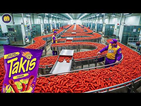Wie Takis WIRKLICH in der Fabrik hergestellt werden (Die würzige Wahrheit aus der Fabrik) | Takis...