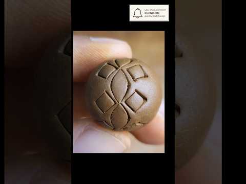 🌿 Handmade Terracotta Bead from Scratch | Unique Clay Jewelry Making | Prutha Crafts