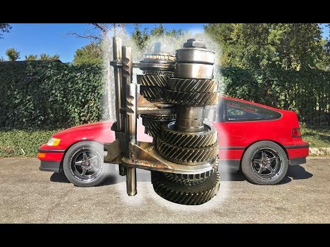 AWD BUILD 2 : CRV trans Shift Fork Reinforcement