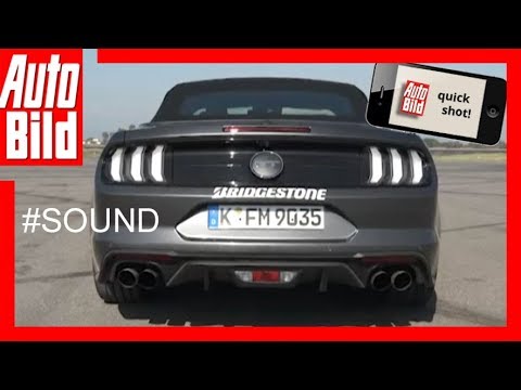 Quickshot: Ford Mustang Sound (2018)