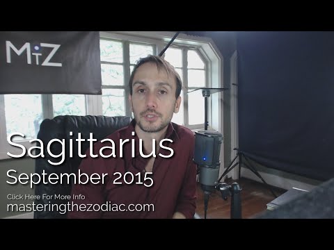 Sagittarius September 2015 Horoscope - Sidereal Astrology
